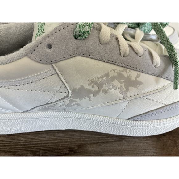 US Men’s 13 - Friends with Animals x Reebok Club C 85 “Chalk Glen Green” NWT main image 8